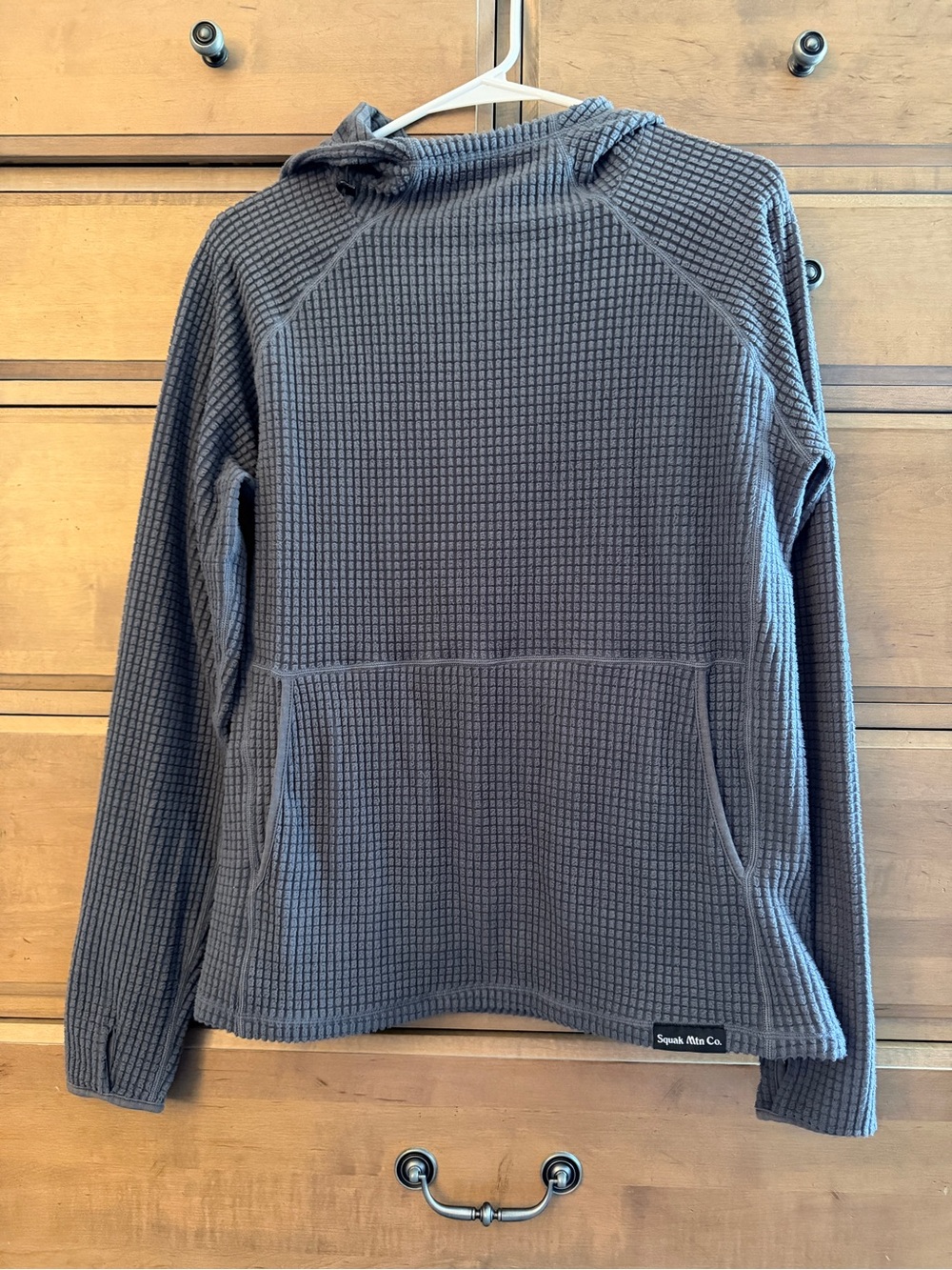 Women’s Classic Squak – Grid Fleece Mid-Layer Hoodie size Medium